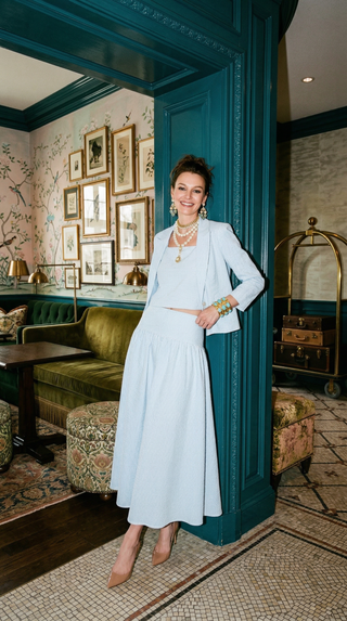 The Lauren Seersucker Skirt