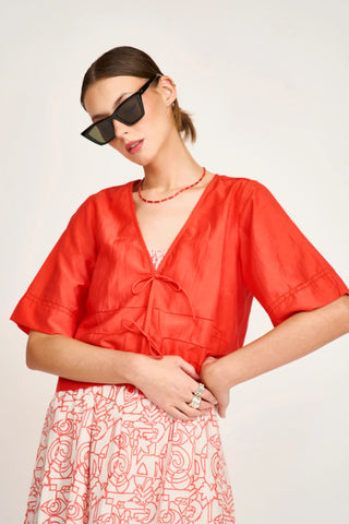 Seychelles Tie Top