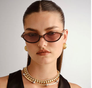 Duskfall Pearl Chocolate Sunglasses