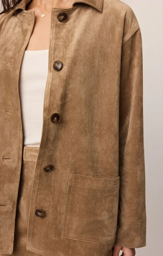 Decker Suede Chore Jacket