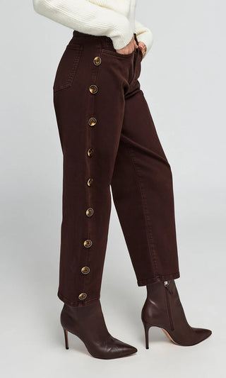 Larg Button Jeans