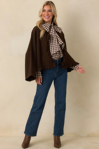 Sabrina Ruffle Cardigan