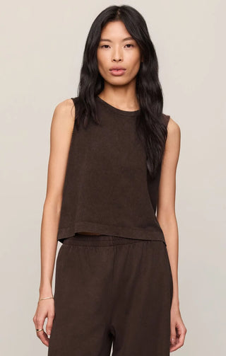 Sloane Jersey Muscle Tank