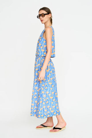 Verona Skirt in Tangerine Carnation