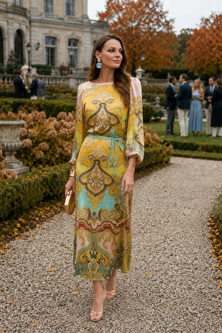 The Mimi Crew Neck Maxi Dress