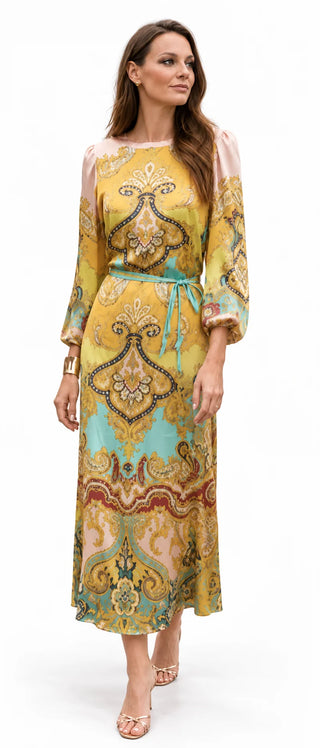 The Mimi Crew Neck Maxi Dress