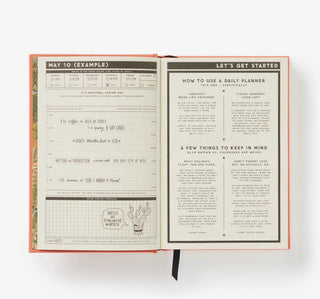 Brass Monkey Part-Time Adult Undated Daily Planner