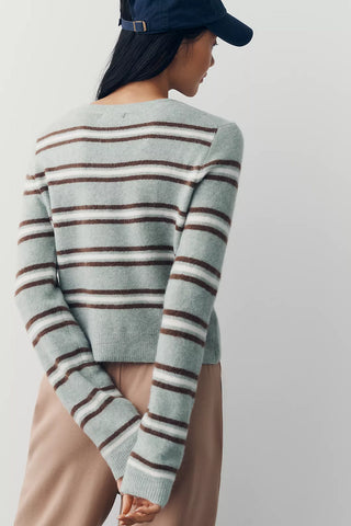 Medina Stripe Cardigan