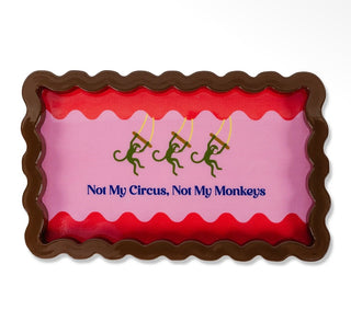Not My Circus Lacquer Tray