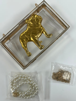 Bulldog purse