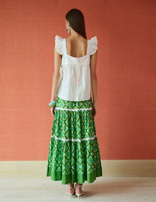 Tiered Maxi Skirt