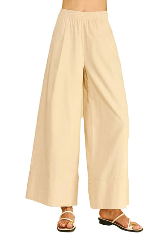 Corduroy Wide Leg Pant