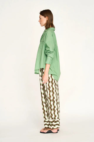 Woodstock Pant in Chocolate Mint Hopscotch