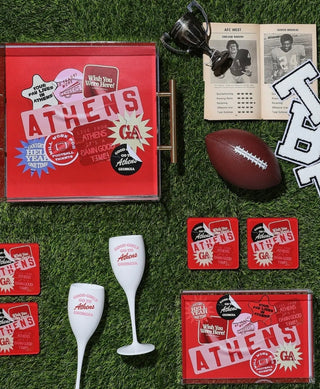 Athens Coasters | Tailgate Collection