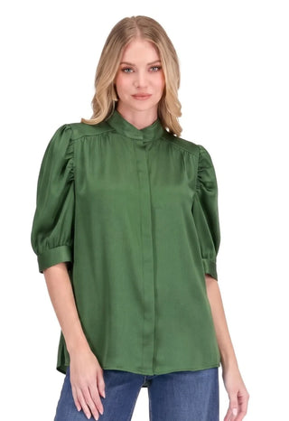Ruched Sleeve Shirt