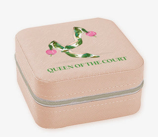 Travel Jewelry Box  - Tennis Queen of the Court