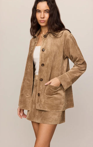 Decker Suede Chore Jacket