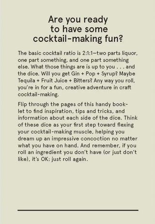 Cocktail Dice