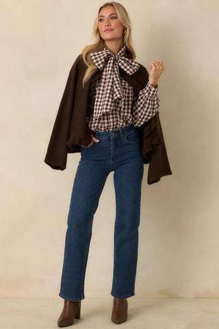 Sabrina Ruffle Cardigan