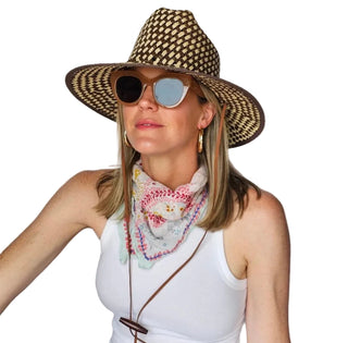 Lifeguard Hat - Brown/Cream