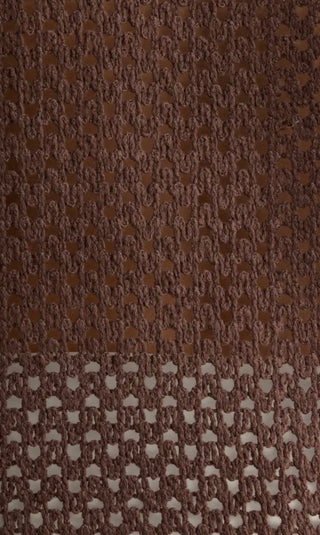Brown Cover Up Dress