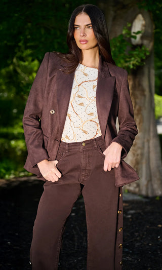 Maverick Suede Blazer