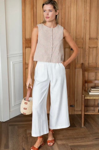 Button Front Top