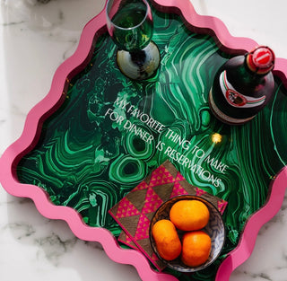 Reservations - Large Lacquer Tray