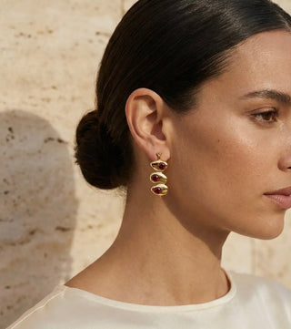 Velvet Martini Olive Earrings