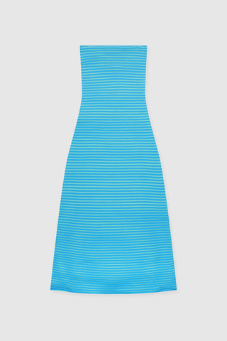 La Monada Knit Maxi Dress - Aquamarine