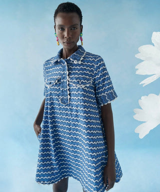 Blueberry Wave Dress