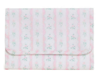Mini Rollup Hanging Bag - Ribbon Floral Pink