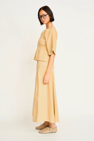 Wailea Twill Zip Top