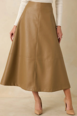 Callahan Vegan Leather Skirt
