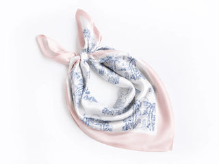 Charleston Toile Scarf 25x25" | Charleston Icons Print