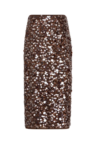 Roxanne Paillette Midi Skirt