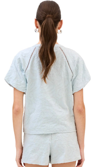 Embroidered Josephine Top