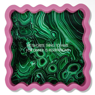 Reservations - Large Lacquer Tray