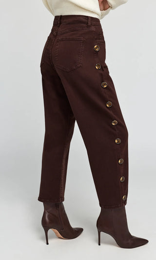 Larg Button Jeans