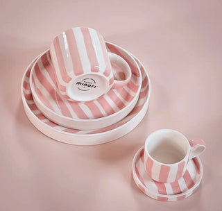 Bowl Stripes- Incanto Rose