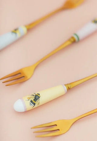 Bees Cake Forks - Set of 4