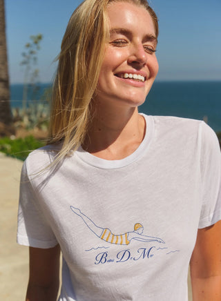 Boxy Crew Tee - Bains De Mer