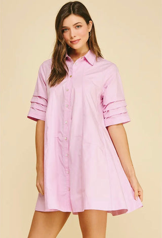 Short Button Down Dress