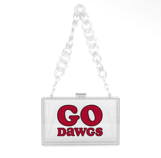 Clear Clutch - Go Dawgs