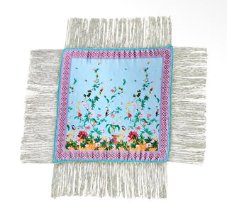 Garden Fringe Scarf