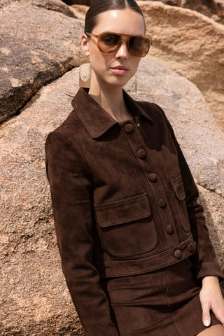 Unwritten Goat Suede Leather Jacket