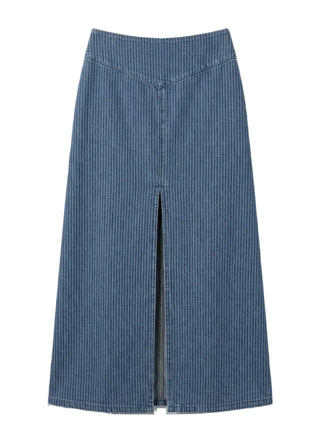 Denim Baker Skirt