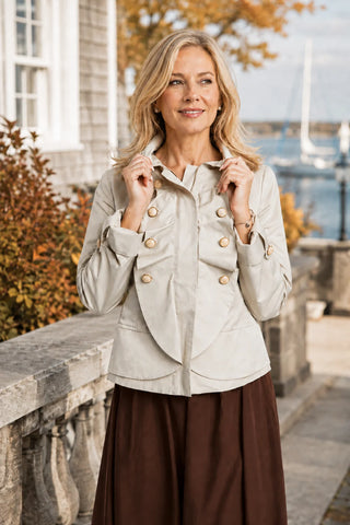 The Victoria Short Trench Coat