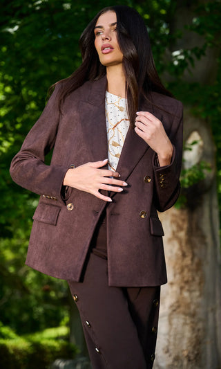 Maverick Suede Blazer