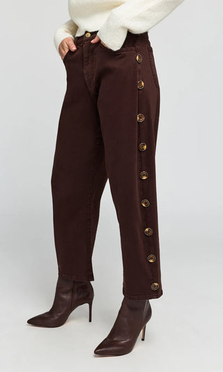 Larg Button Jeans
